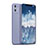 Custodia Silicone Ultra Sottile Morbida 360 Gradi Cover per Apple iPhone 12 Max Viola