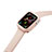Custodia Silicone Ultra Sottile Morbida 360 Gradi Cover per Apple iWatch 5 40mm Arancione