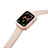 Custodia Silicone Ultra Sottile Morbida 360 Gradi Cover per Apple iWatch 5 44mm Arancione