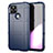 Custodia Silicone Ultra Sottile Morbida 360 Gradi Cover per Google Pixel 5 Blu