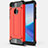 Custodia Silicone Ultra Sottile Morbida 360 Gradi Cover per Huawei Enjoy 8 Plus Rosso