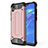 Custodia Silicone Ultra Sottile Morbida 360 Gradi Cover per Huawei Honor Play 8 Oro Rosa