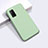Custodia Silicone Ultra Sottile Morbida 360 Gradi Cover per Huawei Honor Play4T Pro Verde