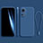 Custodia Silicone Ultra Sottile Morbida 360 Gradi Cover per Huawei Honor X7 Blu