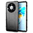 Custodia Silicone Ultra Sottile Morbida 360 Gradi Cover per Huawei Mate 40 Pro+ Plus Nero