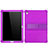 Custodia Silicone Ultra Sottile Morbida 360 Gradi Cover per Huawei MediaPad M6 10.8 Viola