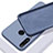 Custodia Silicone Ultra Sottile Morbida 360 Gradi Cover per Huawei Nova 5i Cielo Blu