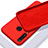 Custodia Silicone Ultra Sottile Morbida 360 Gradi Cover per Huawei Nova 5i Rosso