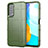 Custodia Silicone Ultra Sottile Morbida 360 Gradi Cover per Huawei Y7a Verde Militare