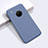 Custodia Silicone Ultra Sottile Morbida 360 Gradi Cover per Huawei Y9a Grigio Lavanda