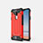 Custodia Silicone Ultra Sottile Morbida 360 Gradi Cover per LG G7 Rosso
