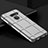 Custodia Silicone Ultra Sottile Morbida 360 Gradi Cover per LG G8 ThinQ Argento