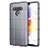 Custodia Silicone Ultra Sottile Morbida 360 Gradi Cover per LG Stylo 6 Grigio