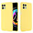 Custodia Silicone Ultra Sottile Morbida 360 Gradi Cover per Motorola Moto Edge 20 Lite 5G Giallo