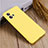 Custodia Silicone Ultra Sottile Morbida 360 Gradi Cover per Motorola Moto Edge 30 Fusion 5G Giallo