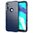 Custodia Silicone Ultra Sottile Morbida 360 Gradi Cover per Motorola Moto G Fast Blu