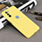 Custodia Silicone Ultra Sottile Morbida 360 Gradi Cover per Motorola Moto G51 5G Giallo