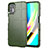 Custodia Silicone Ultra Sottile Morbida 360 Gradi Cover per Motorola Moto G9 Plus Verde