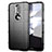 Custodia Silicone Ultra Sottile Morbida 360 Gradi Cover per Nokia 2.4 Nero