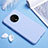 Custodia Silicone Ultra Sottile Morbida 360 Gradi Cover per OnePlus 7T Cielo Blu