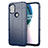 Custodia Silicone Ultra Sottile Morbida 360 Gradi Cover per OnePlus Nord N10 5G Blu