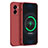 Custodia Silicone Ultra Sottile Morbida 360 Gradi Cover per OnePlus Nord N300 5G Rosso