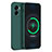 Custodia Silicone Ultra Sottile Morbida 360 Gradi Cover per OnePlus Nord N300 5G Verde Notte