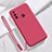 Custodia Silicone Ultra Sottile Morbida 360 Gradi Cover per Oppo A11s Rosso Rosa