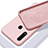 Custodia Silicone Ultra Sottile Morbida 360 Gradi Cover per Oppo A31 Rosa