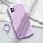 Custodia Silicone Ultra Sottile Morbida 360 Gradi Cover per Oppo A53 5G Viola