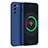 Custodia Silicone Ultra Sottile Morbida 360 Gradi Cover per Oppo A56 5G Blu