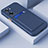 Custodia Silicone Ultra Sottile Morbida 360 Gradi Cover per Oppo A77 4G Blu