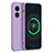 Custodia Silicone Ultra Sottile Morbida 360 Gradi Cover per Oppo A78 5G Lavanda