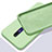 Custodia Silicone Ultra Sottile Morbida 360 Gradi Cover per Oppo A9 Verde
