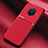 Custodia Silicone Ultra Sottile Morbida 360 Gradi Cover per Oppo Ace2 Rosso