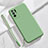 Custodia Silicone Ultra Sottile Morbida 360 Gradi Cover per Oppo F19 Pro+ Plus 5G Verde