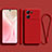 Custodia Silicone Ultra Sottile Morbida 360 Gradi Cover per Oppo K10 5G Rosso