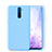 Custodia Silicone Ultra Sottile Morbida 360 Gradi Cover per Oppo Reno Ace Cielo Blu