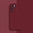 Custodia Silicone Ultra Sottile Morbida 360 Gradi Cover per Oppo Reno6 Pro 5G India Rosso