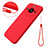 Custodia Silicone Ultra Sottile Morbida 360 Gradi Cover per Realme C51 Rosso