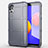 Custodia Silicone Ultra Sottile Morbida 360 Gradi Cover per Samsung Galaxy A01 Core Grigio