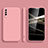 Custodia Silicone Ultra Sottile Morbida 360 Gradi Cover per Samsung Galaxy A30S Rosa