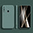 Custodia Silicone Ultra Sottile Morbida 360 Gradi Cover per Samsung Galaxy A40s Verde Notte