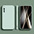 Custodia Silicone Ultra Sottile Morbida 360 Gradi Cover per Samsung Galaxy A41 SC-41A Verde Pastello