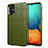 Custodia Silicone Ultra Sottile Morbida 360 Gradi Cover per Samsung Galaxy A51 5G Verde