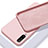Custodia Silicone Ultra Sottile Morbida 360 Gradi Cover per Samsung Galaxy A70 Oro Rosa