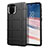 Custodia Silicone Ultra Sottile Morbida 360 Gradi Cover per Samsung Galaxy A81 Nero