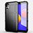 Custodia Silicone Ultra Sottile Morbida 360 Gradi Cover per Samsung Galaxy M01 Core Nero