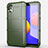 Custodia Silicone Ultra Sottile Morbida 360 Gradi Cover per Samsung Galaxy M01 Core Verde Militare