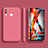 Custodia Silicone Ultra Sottile Morbida 360 Gradi Cover per Samsung Galaxy M01s Rosa Caldo
